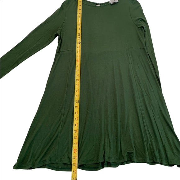 ASOS Green Long Sleeve Dress Size 8 - Picture 4 of 17